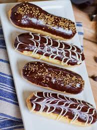 Chocolate Coffee Eclairs Video Tatyanas Everyday Food Recipe Eclairs Food Tatyana S Everyday Food