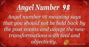 Angel Number 98 Meaning A Sign Of Improvements Sunsigns Org
