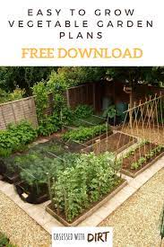 Free Vegetable Garden Layout Plans And Planting Guides Garden Layout Vegetable Vegetable Garden Planning Vegetable Garden Planner