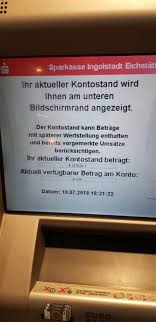Wäre das geld ist auf das konto eingegangen auch möglich gewesen. Kann Kein Geld Abheben Obwohl Genug Drauf Ist Sparkasse Geldautomat
