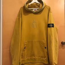 Brand new, unworn, unwashed, tags still attached. Supreme Stone Island Hooded Sweatshirt Ss19 Olive