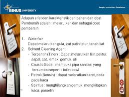 Jenis lantai yang tidak boleh dibersihkan dengan bahan pembersih yang mengandung solvent adalah. Objek Alat Bahan Pembersihan Dan Perawatan Pa Pertemuan 2 Ppt Download