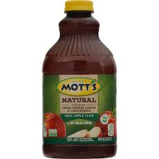 Mott'S For Tots® Organic Apple Juice Beverage 64 Fl Oz - Keurig Dr Pepper  Product Facts