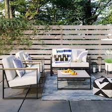 Henning Square Patio Coffee Table Project 62 Conversation Set Patio Patio Furniture Collection Patio Loveseat