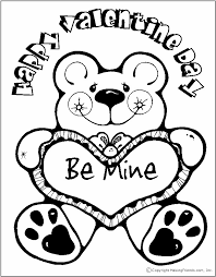You might also be interested in coloring pages from valentine's day cards category and heart tag. Be Mine Bear Coloring Page Lessons Worksheets And Activities