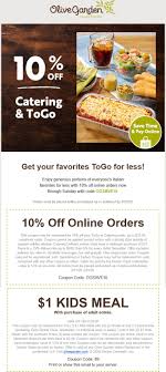 5 coupons & discounts, june 2021. Olive Garden July 2021 Coupons And Promo Codes