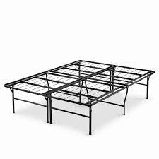 Shop zinus bed frames and mattress foundations for twin, twin xl, full, queen, king, and cal king beds. Priage By Zinus 18 Inch High Profile Smartbase Black Platform Bed Frame Queen Overstock 11724744