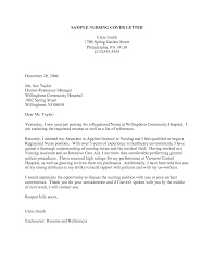 Include information in a nursing cover letter that clearly defines your level of nursing certification and education. Living Nurse Cover Letter June 2021