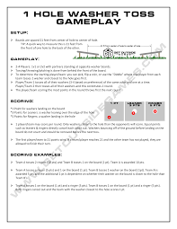 Three hole washers game and rules. Gameplay Rules Washer Toss Washers Game Rules Cornhole Game Rules