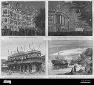 Bombay Mumbai Elphinstone Circle Rampart Row Sassoon Steamer wreck 1887. The Illustrated London News Stock Photo - Alamy
