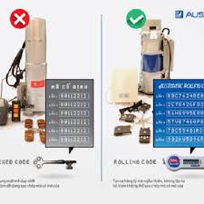 Bảng mã cửa cuốn Austdoor