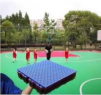 Amazon.com: CukUJH Basketball Court Tiles Over Grass ...