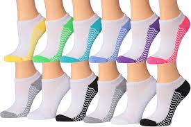 Tipi Toe Women S 12 Pack No Show Athletic Socks Sock Size 9 11 Fits Shoe 6 9 Ws06 12 At Amazon Women S Clothing Store Women Socks Cute Socks