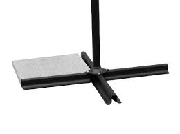 How To Weigh Down And Secure A Cantilever Umbrella Outsidemodern Cantilever Umbrella Diy Umbrella Base Umbrella Stand