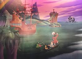 Hook In Neverland Captain Hook Disneyland Adventures By Disney