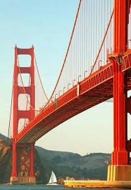 El Golden Gate Bridge Luce Esplendido Como Un Simbolo Indudable De Modernidad Y Progreso En La P Bahia De San Francisco Ciudad De San Francisco Puente Colgante