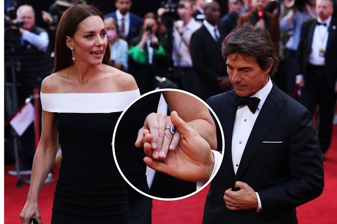 Kate Middleton's Reaction to Tom Cruise Hand Holding Divides Opinion Online - Newsweek