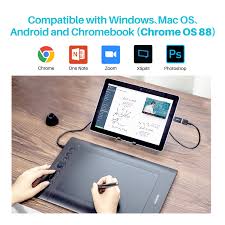 Huion graphic tablets are designed to inspire creativity in the digital art realm. Huion H610 Pro V2 Graphic Drawing Tablet Tilt Function Battery Free Stylus And 8192 Pen Pressure With 8 Pen Nibs Amazon In Computers Accessories