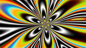 Trippy wallpaper high quality resolution. Yellow Black Red Pattern Fractal Optical Illusion Hd Trippy Wallpapers Hd Wallpapers Id 59326