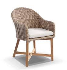 Rustic Industrial Outdoor Teak Table W 8 Coastal Dining Chairs Wicker Dining Chairs Outdoor Dining Chairs Outdoor Wicker Furniture