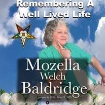 Mrs. Mozella Welch Baldridge Obituary (2023)