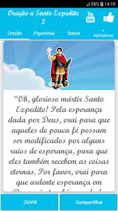Oração de agradecimento a santo expedito agradeço a santo expedito pela graça conseguida. Oracao A Santo Expedito 2 For Android Apk Download