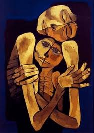 Arte y Literatura - "Ternura" del pintor Ecuatoriano Oswaldo Guayasamín  "Lloré porque no tenía zapatos hasta que vi a un niño que no tenía pies "..  famosa cita de Guayasamín | Facebook