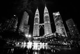 Black and white malaysia flag like in a colouring book: 25 Glorious Black And White Photos From The Streets Of Malaysia