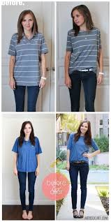 Chic T Shirt Refashion Ideas With Diy Tutorials Shirt Refashion Tshirt Refashion Polo Shirt Refashion