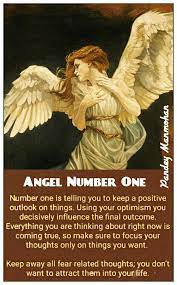 Angel Number One Number One Told You So Angel