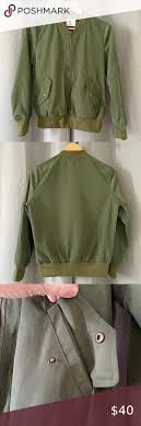 Olive Des Olive Bomber Jacket Xs Olive Bomber Jacket Bomber Jacket Olive Jacket