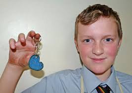 Year 8 boys from Woodlands Academy make pieces of jewellery
