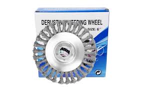 Wire wheel weed eater head. Up To 69 Off On 6 8 Inch Steel Wire Wheel Bru Groupon Goods