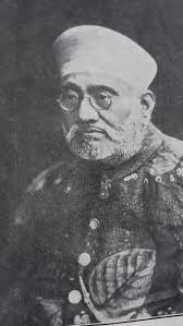 Photo of late Sir Akber Hyderi who served in the nizam dynasty as chief of  finance department a prominent personality of Bohra Community hails from  Bombay