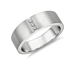 Modern Channel Diamond Ring In Platinum 1 12 Ct Tw Blue Nile Gold Oval Engagement Ring Modern Mens Wedding Rings Mens Wedding Rings