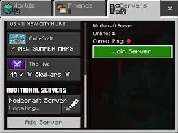 2/20 players • last ping 18 minutes ago. How To Join Your Minecraft Bedrock Edition Server Minecraft Bedrock Edition Knowledgebase Article Nodecraft