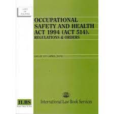 It was enacted by congress in 1970 and was signed by president richard nixon on december 29, 1970. Occupational Safety Health Act 1994 Law Statutes English Books