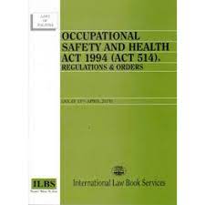 Duty to keep secret appendixes references. Occupational Safety Health Act 1994 Law Statutes English Books