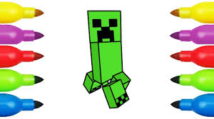 The world of minecraft is indeed a difficult concept to understand by parents. Minecraft Coloring Book Minecraft Coloring Pages Creeper Coloring Zombie Coloring Youtube