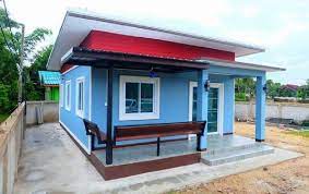 Dikelilingi pohon rindang dan rerumputan hijau semakin perpaduan warna merah cocok dengan oranye pada cat rumah yang dipadukan dengan. 12 Pilihan Warna Cat Rumah Sederhana Tampilan Rumah Tetap Menarik Rumah123 Com