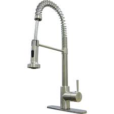 Cheap kitchen faucet accessories, buy quality home improvement directly from china suppliers:abs kitchen tap pull out parts this product belongs to home , and you can find similar products at all categories , home improvement , kitchen fixtures , kitchen faucet accessories. Rv Metal Spring Pulldown Faucet With Sprayer Brushed Nickel Finish 3 Or 1 Hole Sink