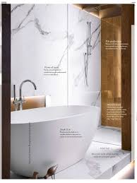 When it comes to carrara marble often imagines a single variety of stone; Statuario Marble Is A Standout Feature In This Beautiful Bathroom Designed By Minosa Design An Elegant Bathroom Design Natural Stone Bathroom Statuario Marble