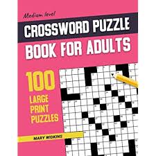 175+ large print crossword puzzles for adults & seniors. Buy Medium Level Crossword Puzzle Book For Adults 100 Large Print Puzzles Crossword Book Activity Travel Game Logic Game Book With 100 Puzzles For Adults Seniors And All Crosswords Fans Paperback