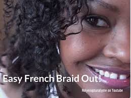 They also help to frame out your face alongside sweet double braids. Easy French Braid Out Fine Natural Hair Fine Natural Hair Easy French Braid Natural Hair Styles