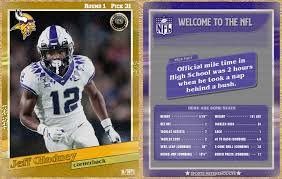 Jeff gladney is an american football cornerback for the minnesota vikings of the national football league. Round 1 Pick 31 Jeff Gladney Cb Texas Christian Minnesota Vikings Nfl