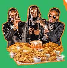 4 sandwiches, 1 large side, 4 biscuits. Uber Eats Is Offering Migos Themed Popeyes Meals Atlanta Magazine