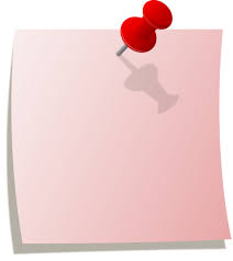 Pink Note With Red Thumbtack Free Clip Art Wedding Background Images Free Clip Art Clip Art