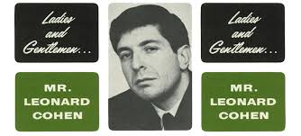 Je veux marier Leonard Cohen en 1965