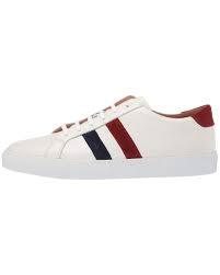Alibaba.com offers 34,122 stripe shoes products. Eleventy Leather Double Bicolor Stripe Tennis Sneaker Red Navy Men S Tennis Shoes In Blue For Men Lyst