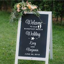 Check spelling or type a new query. Beach Wedding Ceremony Decorations Diy Wedding Decor Vinyl Written